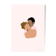 Illustration Amour - Le câlin