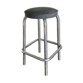 Industrial stool metal and skai