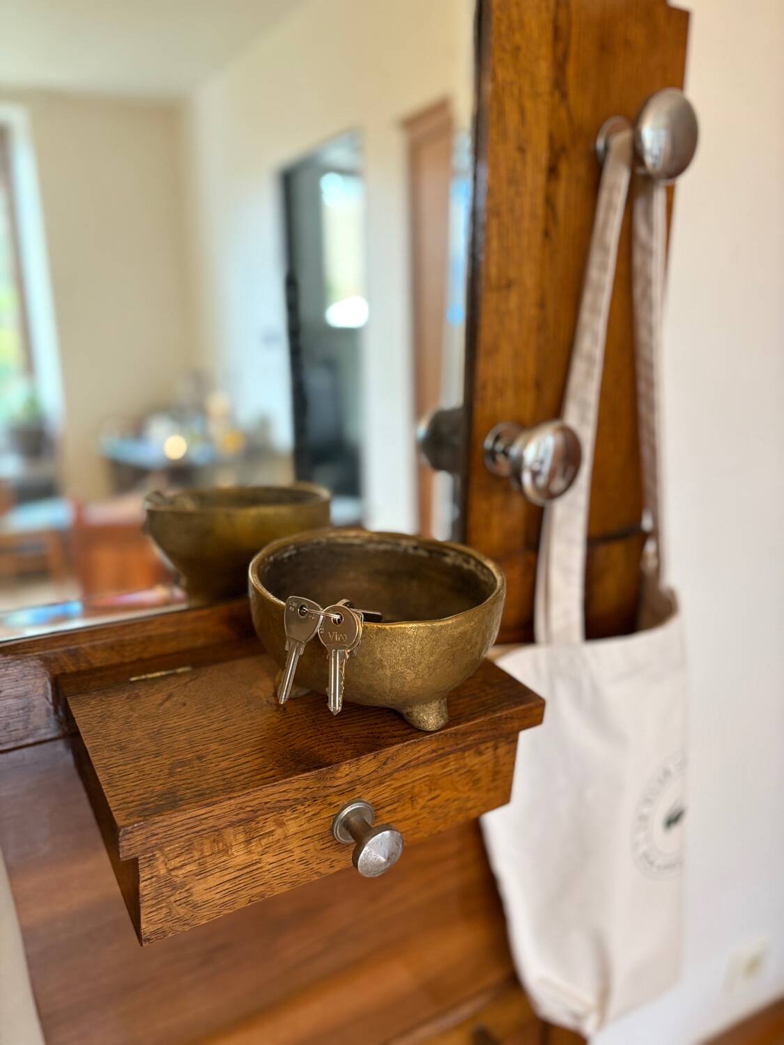 50s cloakroom coat rack