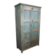 Blue patina cabinet 2 doors
