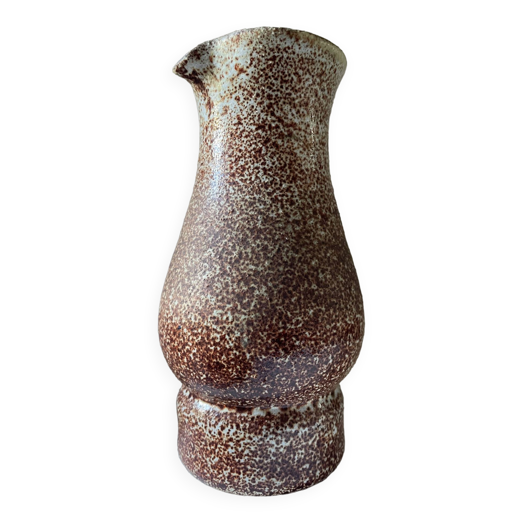 Vase pichet en céramique Accolay, 1960 vintage
