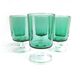 Lot de 6 verres à vin blanc modèle cavalier vintage