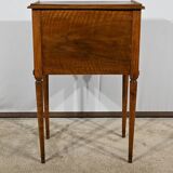 Small Living Room Table in Cherry and Walnut, Louis XVI Period – Late 18th Century