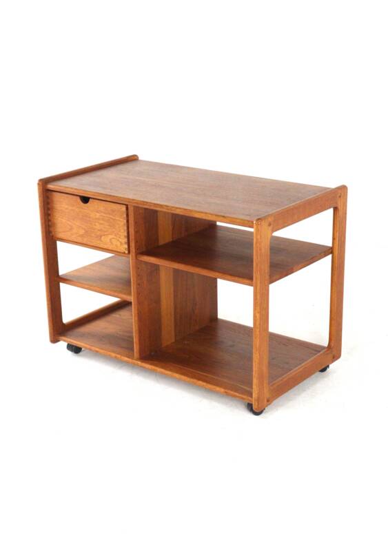 Danish trolley with drawer - teak danish design mid century modern