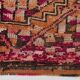 3x12 Red & Orange Classic Vintage Runner Rug, 90x380Cm