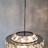 Crystal saucer chandelier by Kinkeldey, 1960s-70s