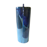Vintage vase enamelled sandstone Jean Cacheleux