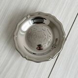 Shiny metal butter dish Coquillor