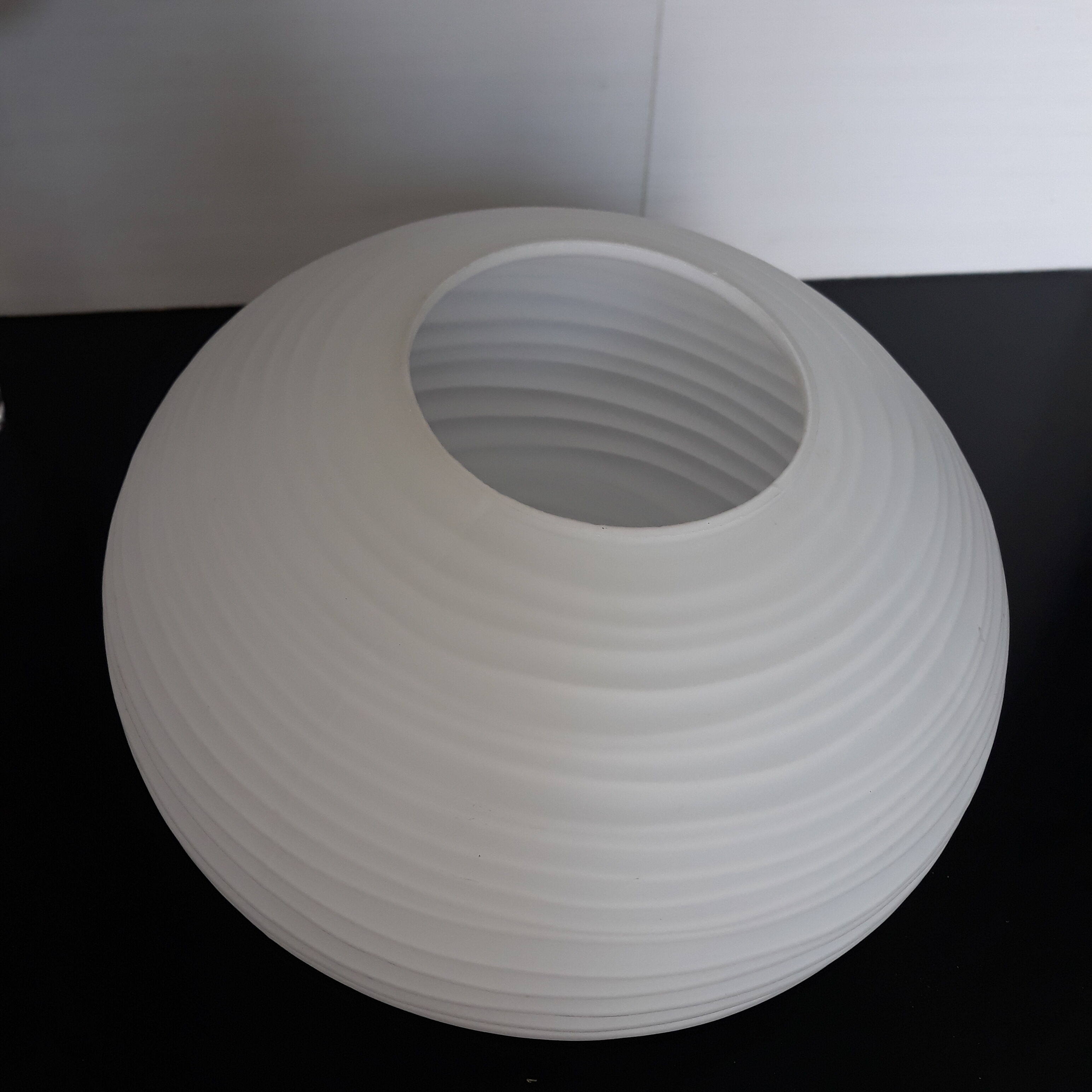 Vintage opaline chandelier.