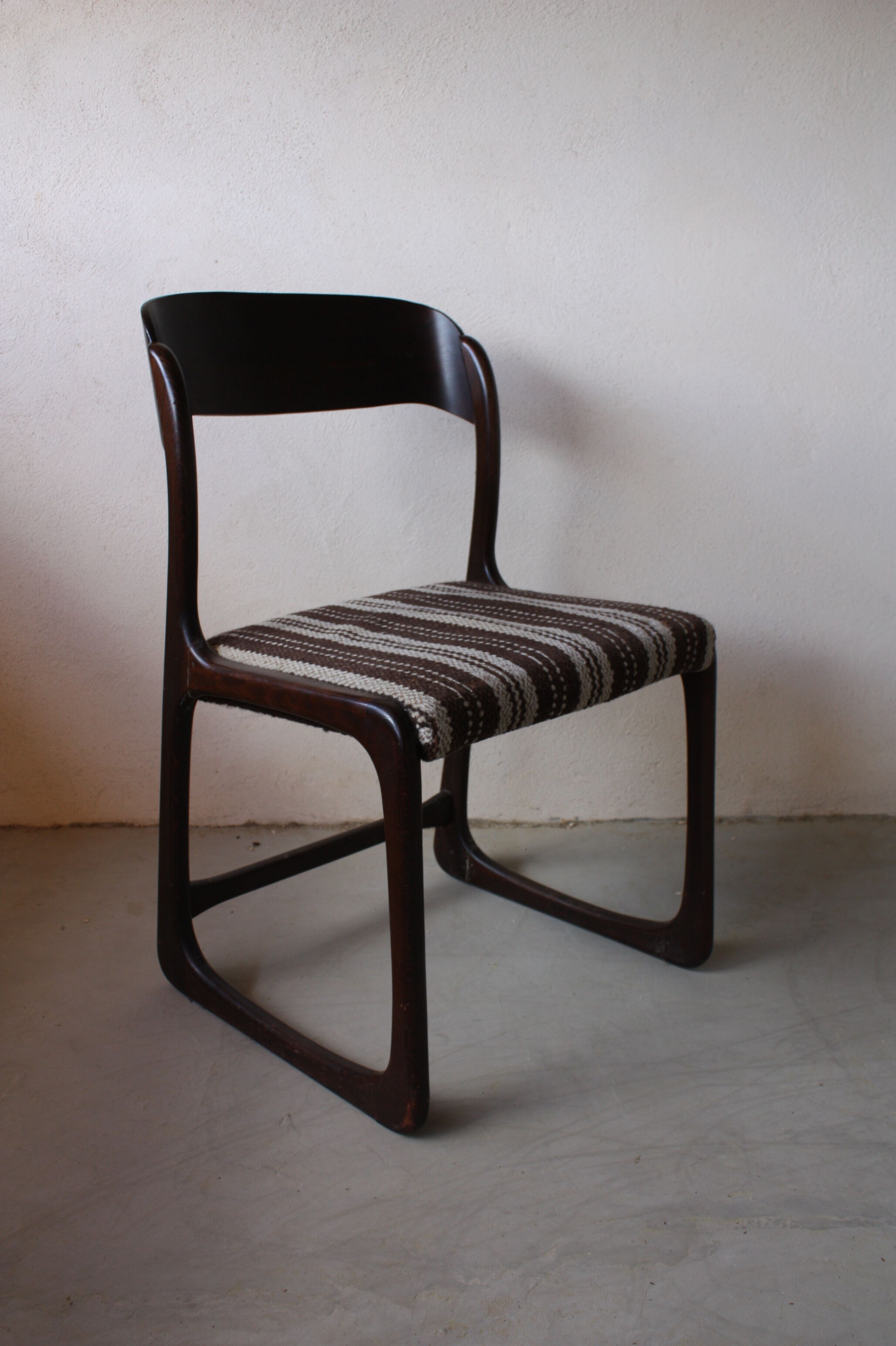 Baumann chair model sleigh 1950