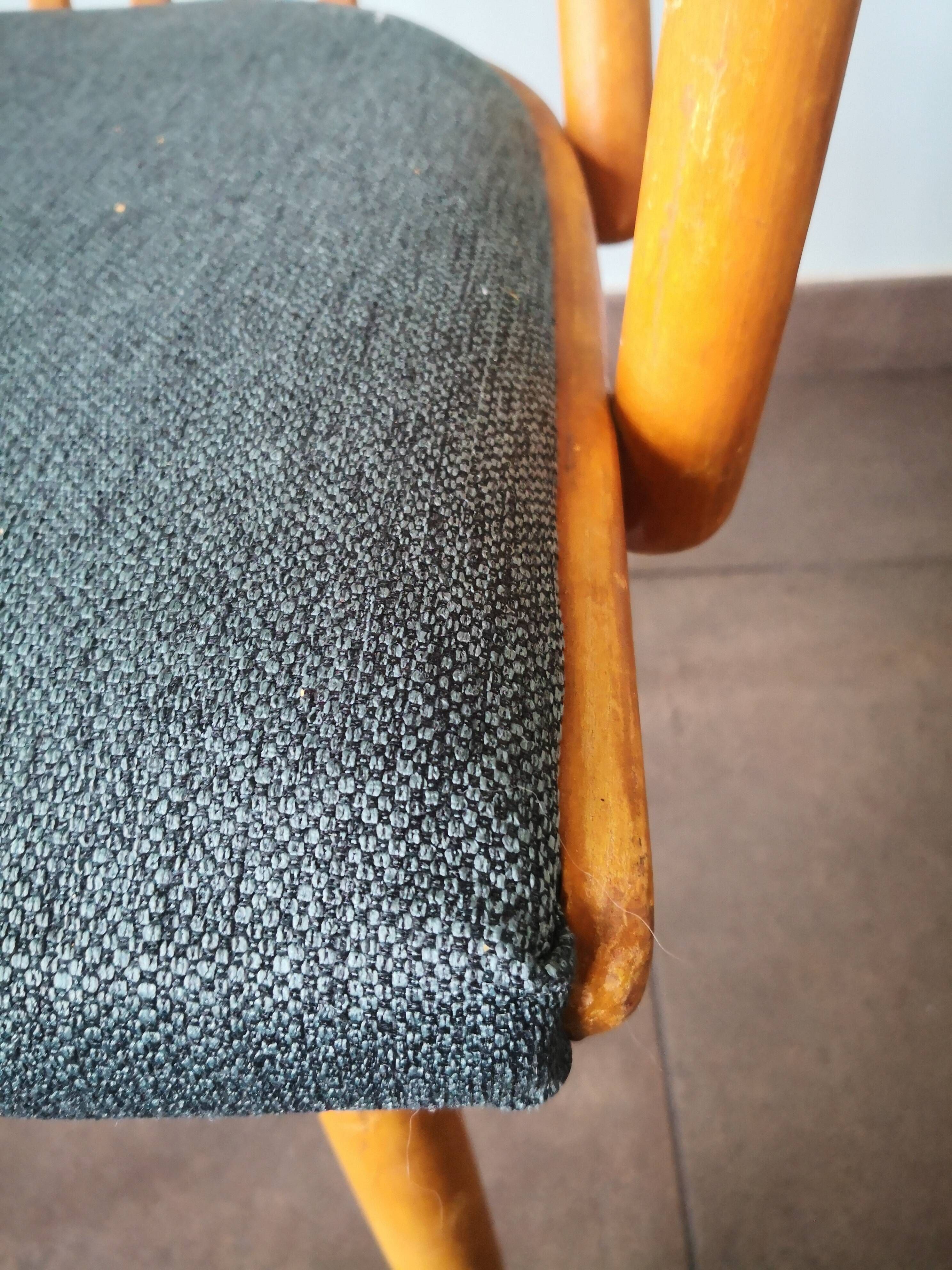 Pair of Scandinavian style armchairs, Antonin Suman, for TON, Czech Meal, 70s