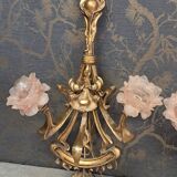 Paire d appliques laiton massif 81 x 49