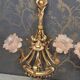 Pair of solid brass wall lights 81 x 49