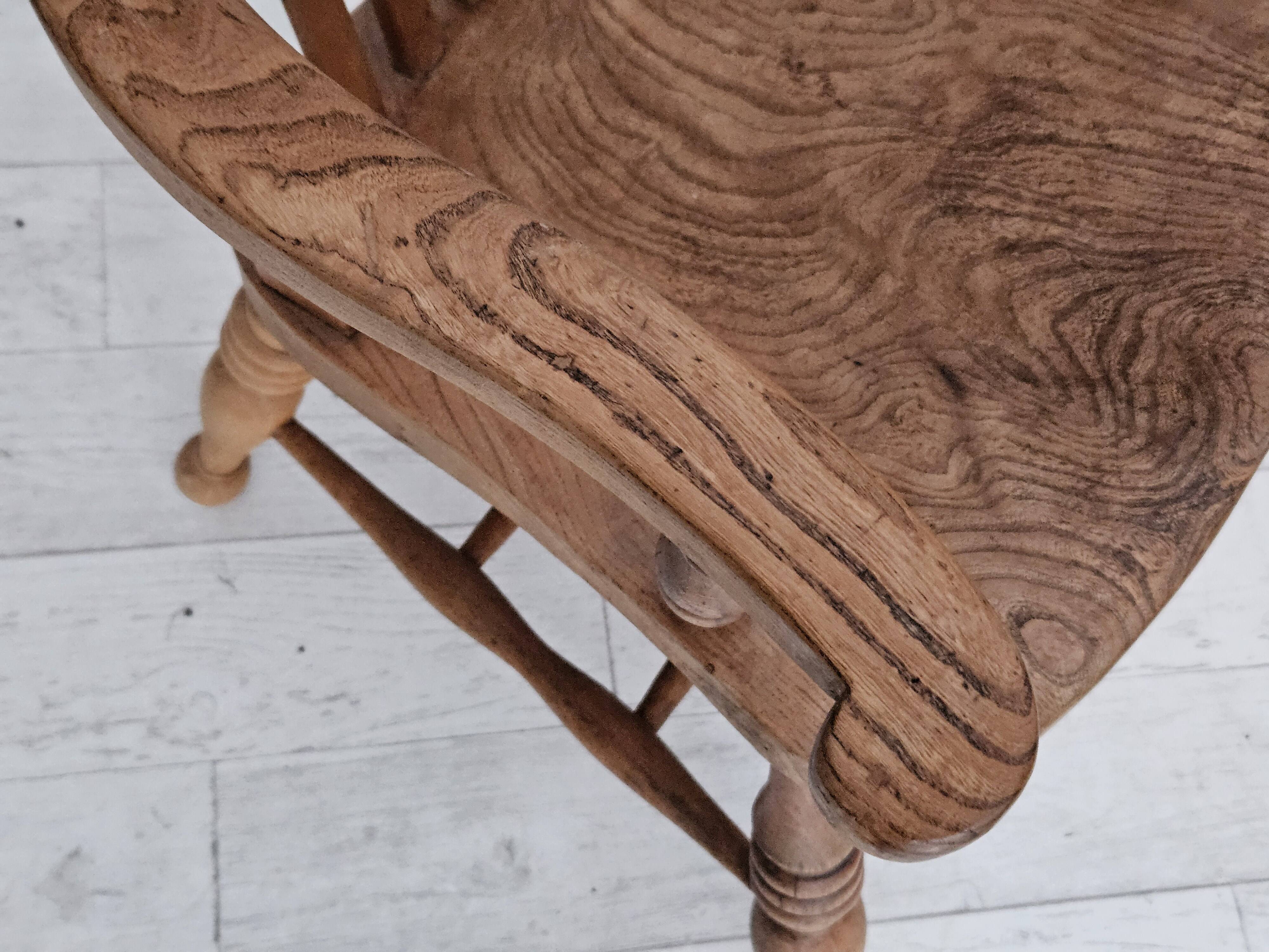 1950s, Scandinavian design, wood armchair, ash wood, oak wood.