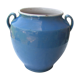 Blue ceramic pot