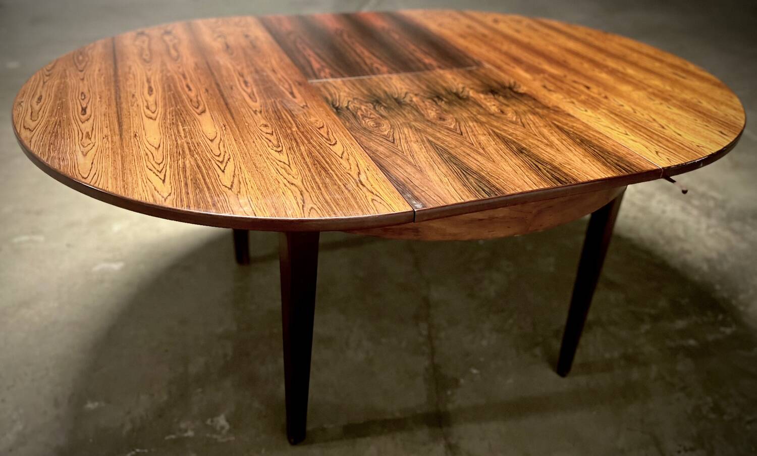 Table de Salle à Manger Pliante en Palissandre, Danemark, 1960s