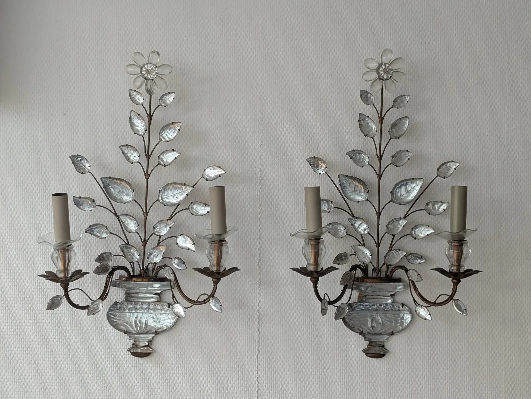 Pair of wall lights - Maison Baguès