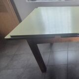 XXL table in Formica and solid oak