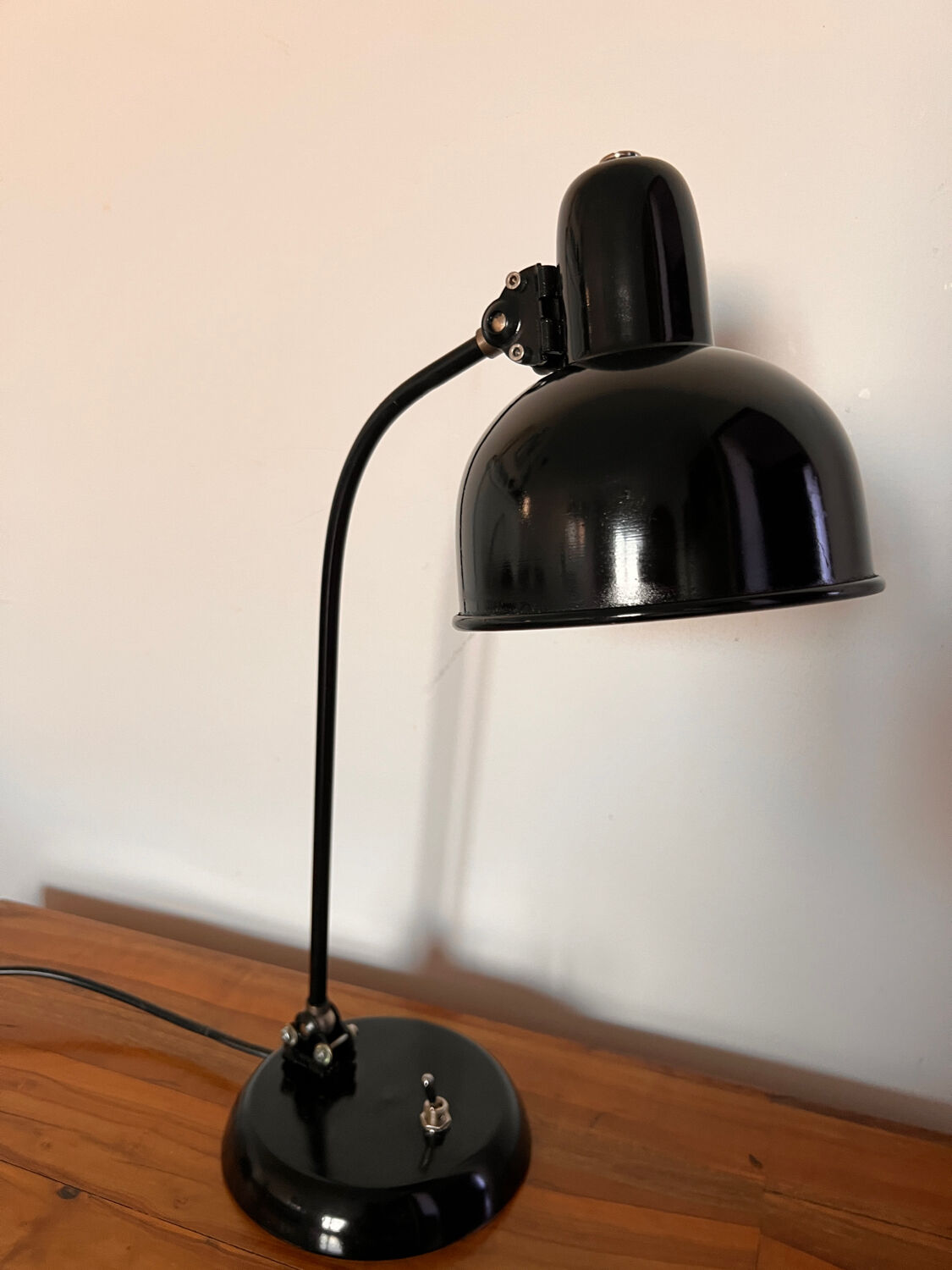 Lampe de bureau Bauhaus, Autriche, années 1940