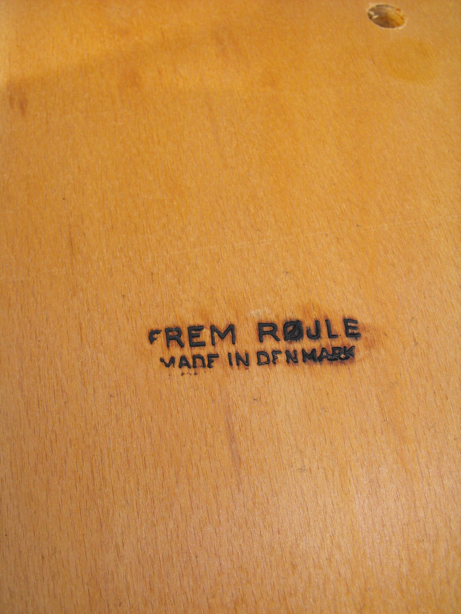 Hans Olsen table and 6 chairs teak, Publisher frem Rojle Denmark 60 years