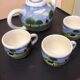 Teapot with 3 cups