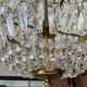 Balloon chandelier in bronze and grapevines 8 lamps