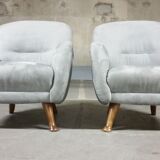 EGG Sadois Teddy club armhair by Berga Mobler, 1940