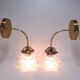 Glass paste wall lights
