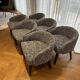 SET OF 6 CHAIRS Cambon black | Eichholtz Rizzo