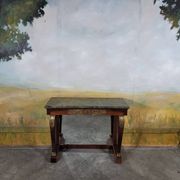 Console en acajou de style napoléon III