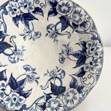 "Flora" ironstone fruit bowl, Creil and Montereau