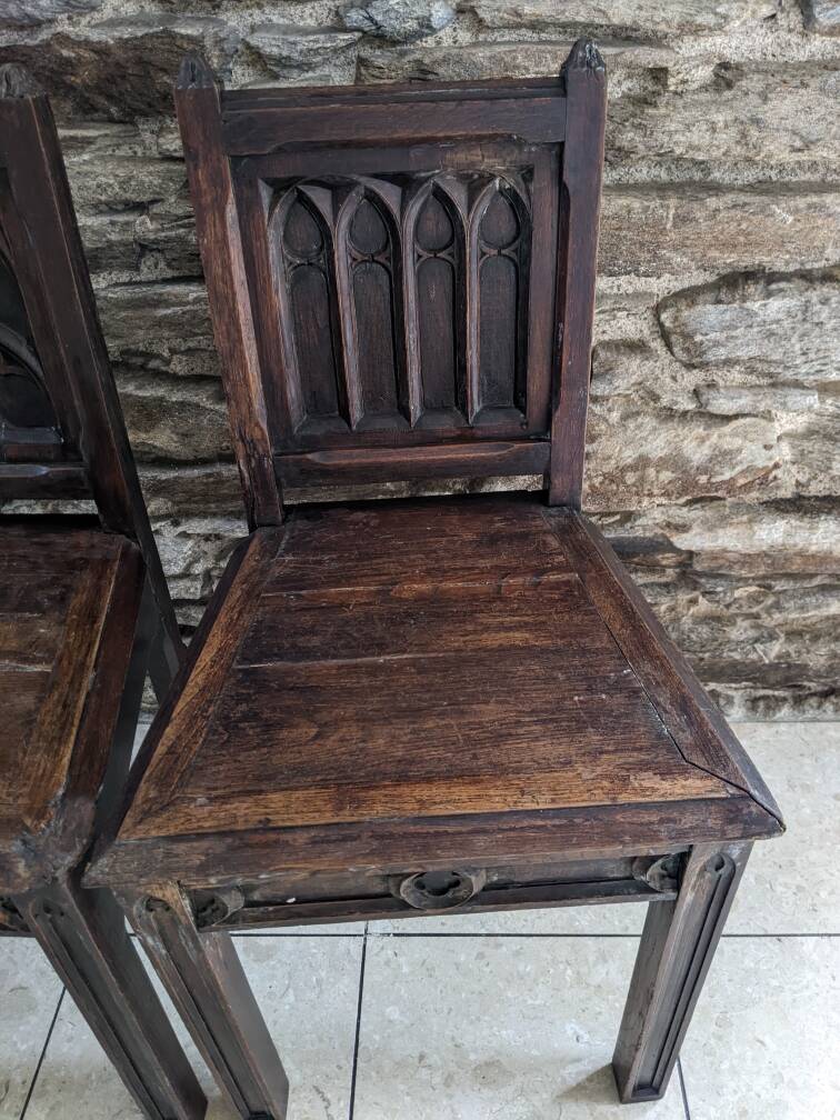 2 church chairs