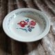 Large round antique plate from Digoin and Sarreguemines.