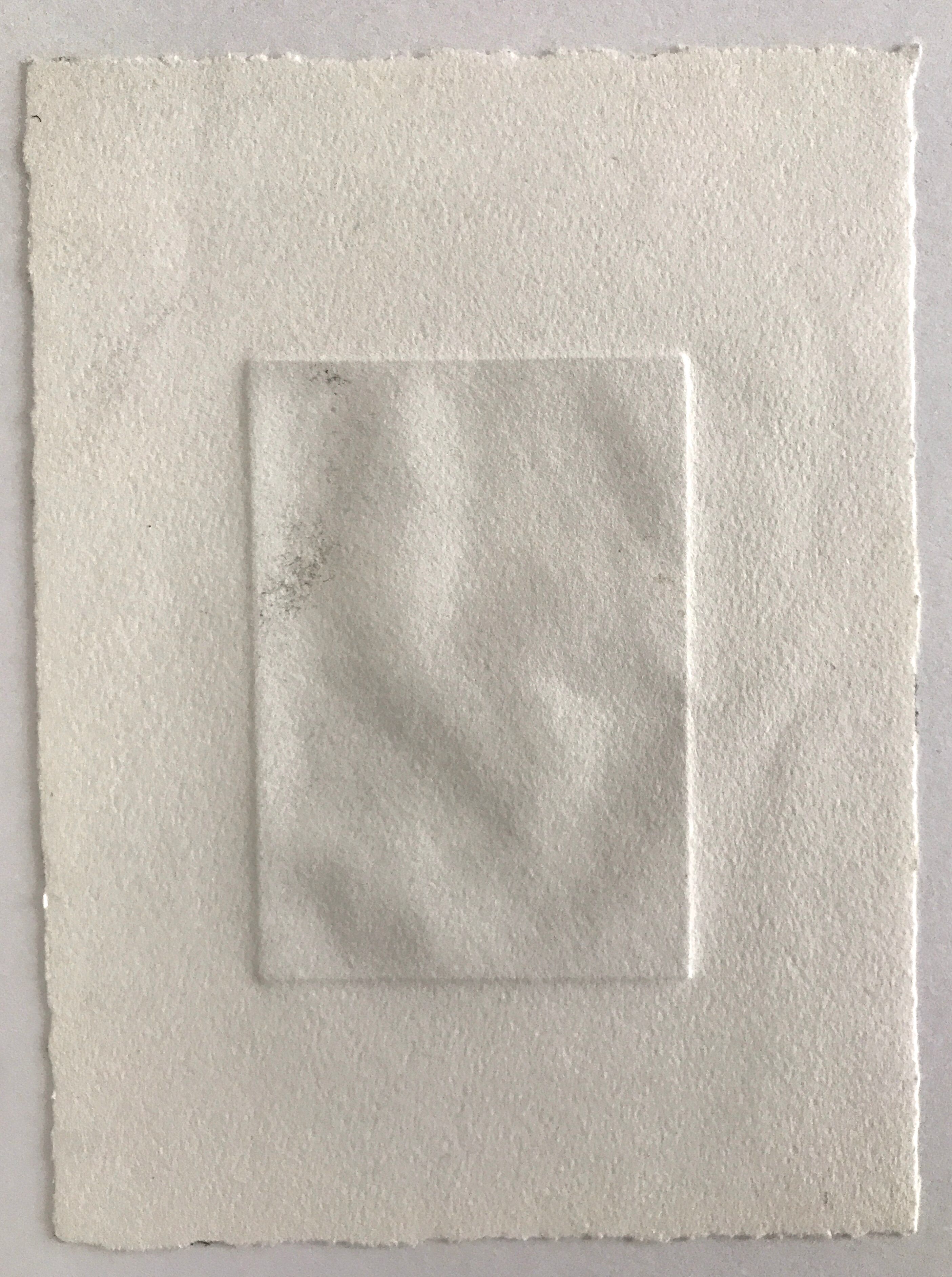 Etching signed by violayne hulné, study of clematis, 1984