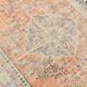Apricot Tones Pastel Handwoven Turkish Vintage Carpet Rug, 177x273 Cm