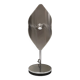 Table lamp, stainless steel and chrome-plated metal, Reggiani, 1970
