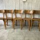 Série de 5 chaises Baumann