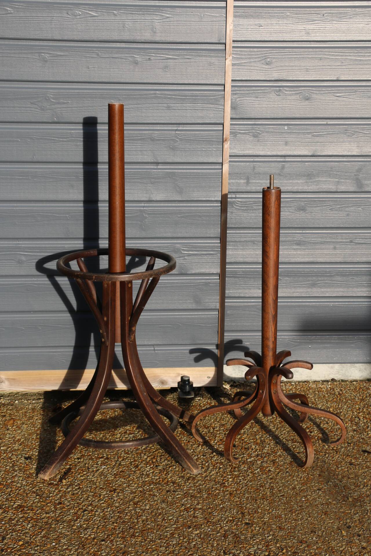 BAUMANN parrot coat rack dark beech umbrella stand