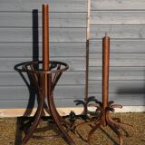 BAUMANN parrot coat rack dark beech umbrella stand