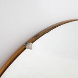 Mid-Century Round Mirror, Romania, 1970s