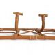Mid-Century Extra-Large Bamboo & Rattan Coat Rack, Tito Agnoli Style