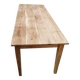 Solid oak farmhouse table 220 X 80 cm