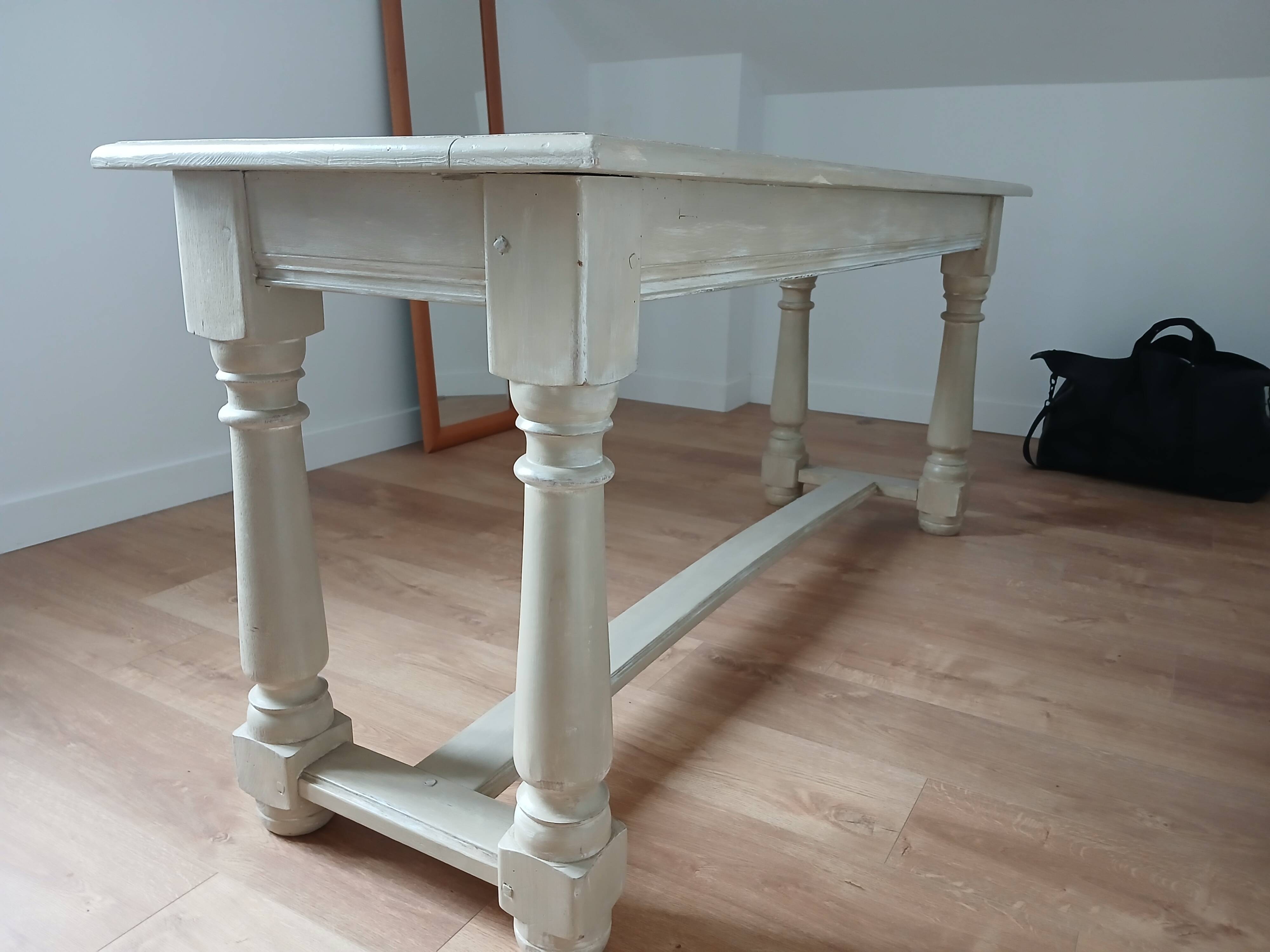Console en bois massif