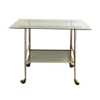 Desserte table roulante vintage années 70