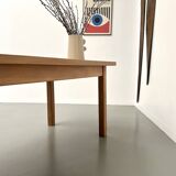 Solid beech farmhouse table