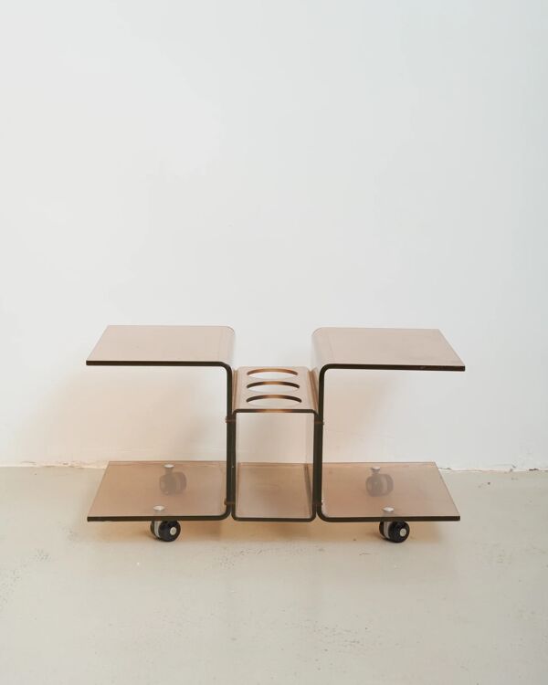 Table d'appoint bar, dlg Michel Dumas, 1970s