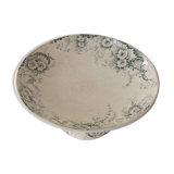 Compotier Boulenger green vegetable pattern