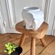 Cache pot vase céramique éléphant années 60/70