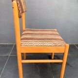 Suite of 4 vintage Baumann chairs 1960