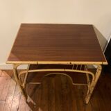 Vintage rattan desk
